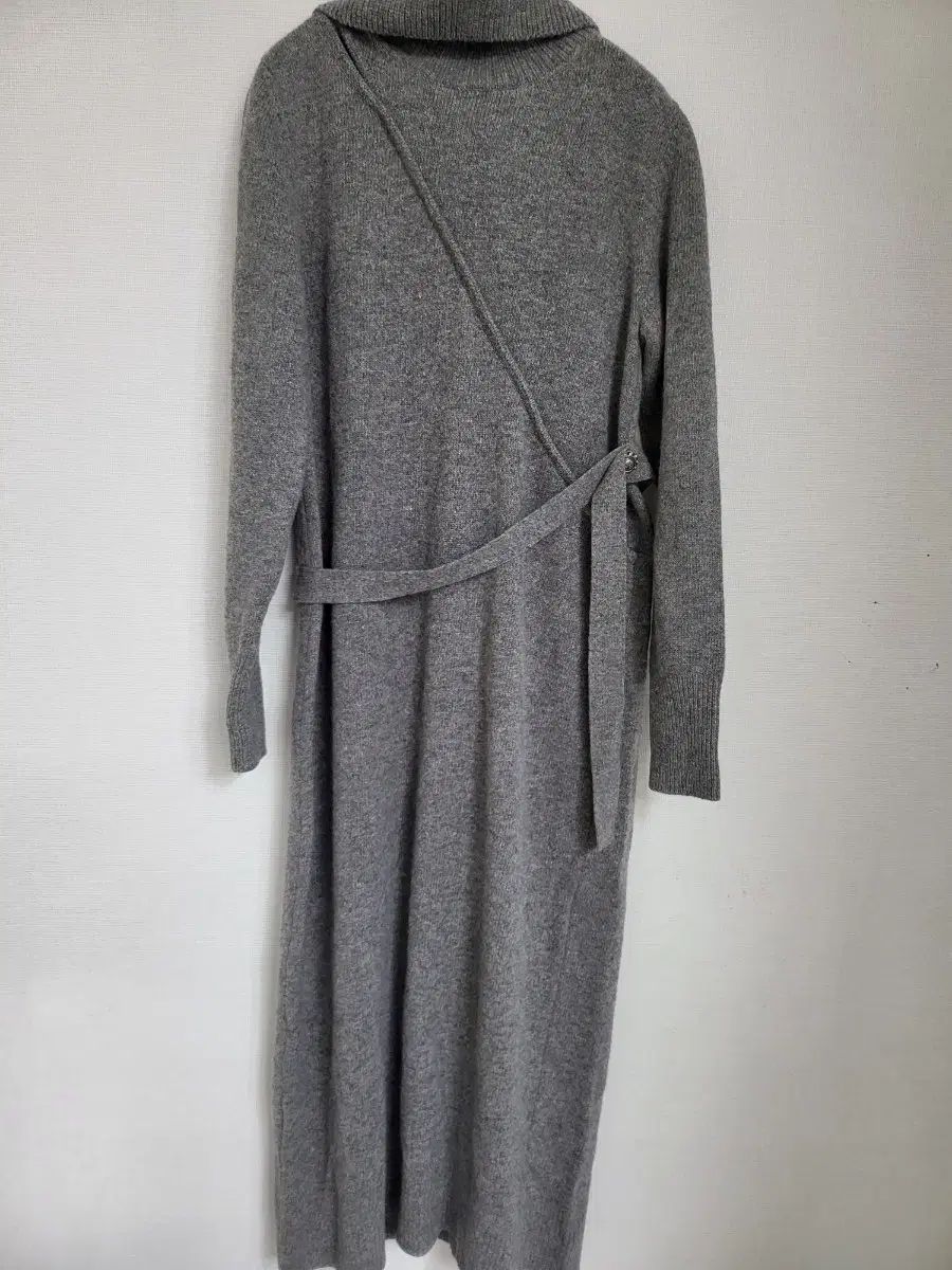 マイン カシミア ロング丈ワンピース