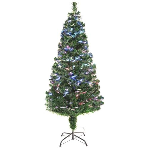 life_mart ツリー 光る ファイバーツリー 選べる 90～210 cm 高輝 LED内蔵 自動 チェンジ 省エネ 簡単組立 防水 屋外 室内 おしゃれ イルミネーション 店舗装飾 インテ 6 c 8120 d 3