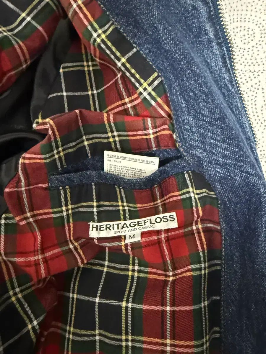 M ヘリテイジフロース デニム ブルゾン