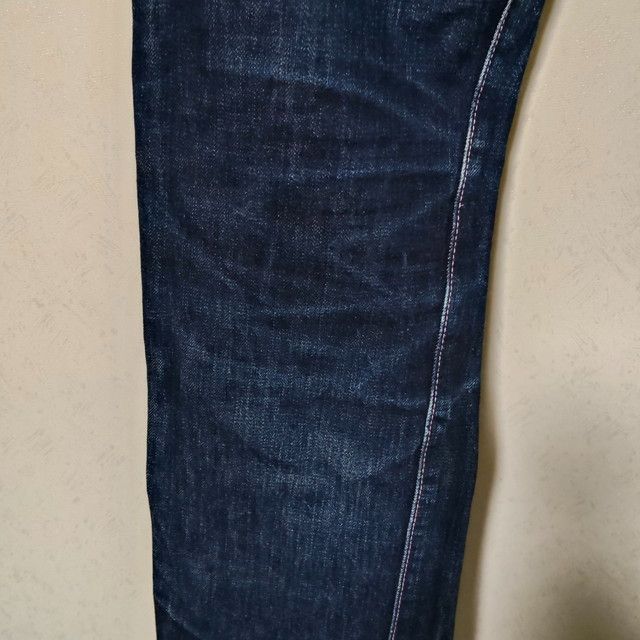 桃太郎ジーンズ セルビッジジーンズ デニム 赤耳 色落ち 鬼ヒゲ