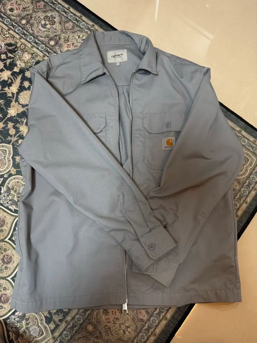 Carhartt CRAFT ZIP SHIRT クラフト ジップアップシャツ L