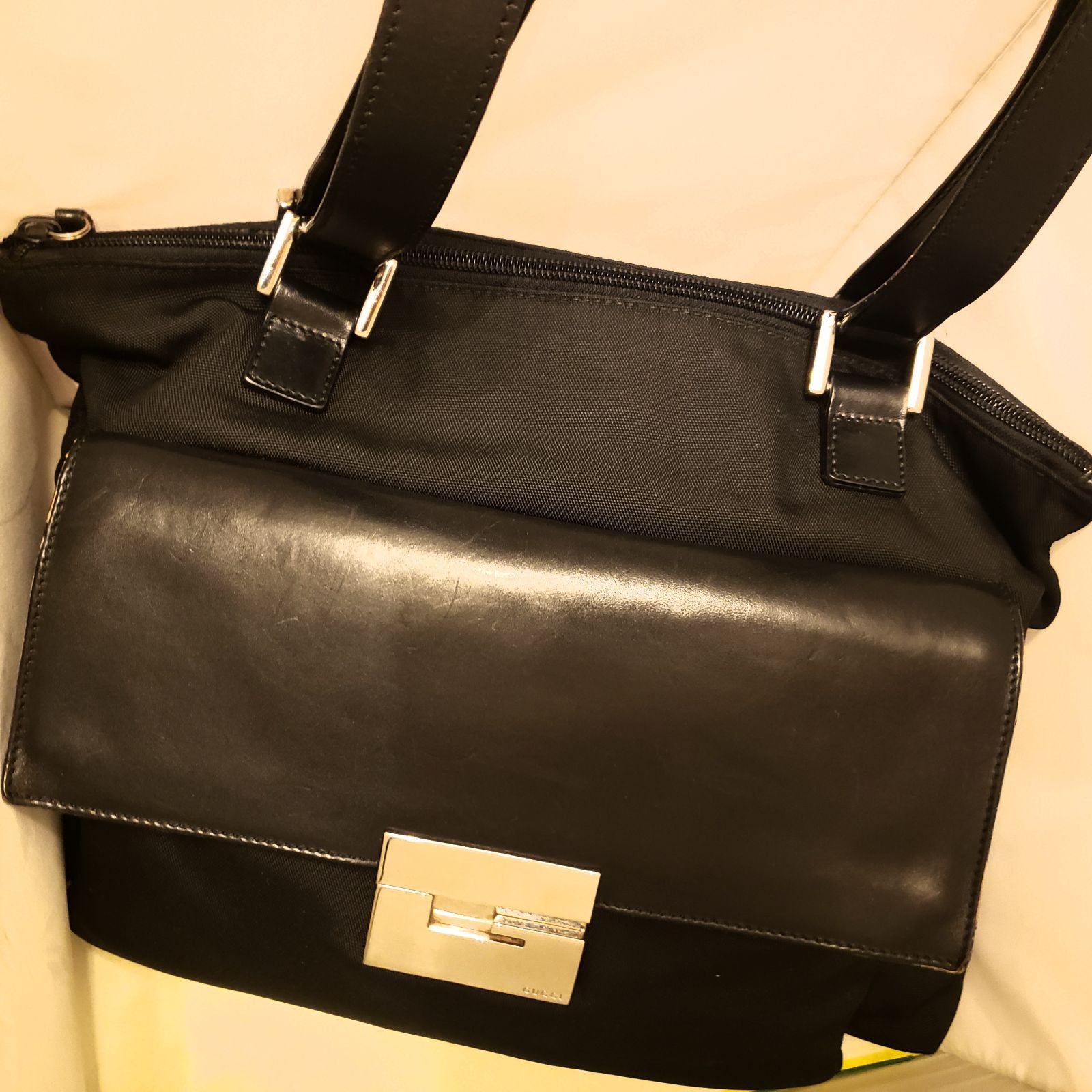 GUCCI】【グッチ】トート バッグ G金具 ナイロン A4対応 - メルカリ