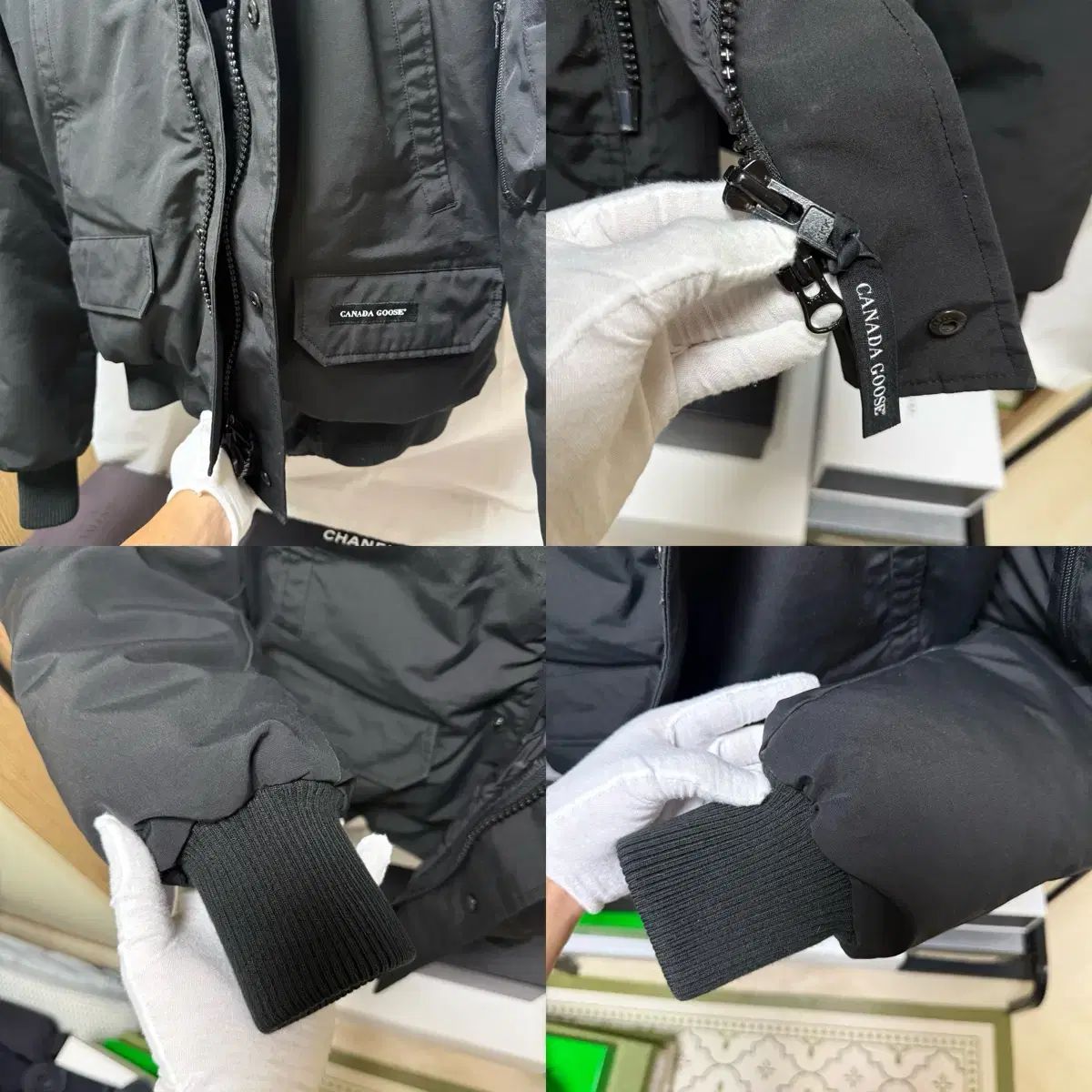 Canada Goose カナダグース チリワック ブルゾン ダウン ジャケット ブラック