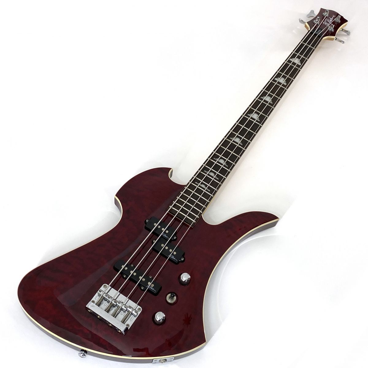 B.C.Rich ビーシーリッチ Masterpiece Mockingbird Bass ドラゴンブラッド エレキベース