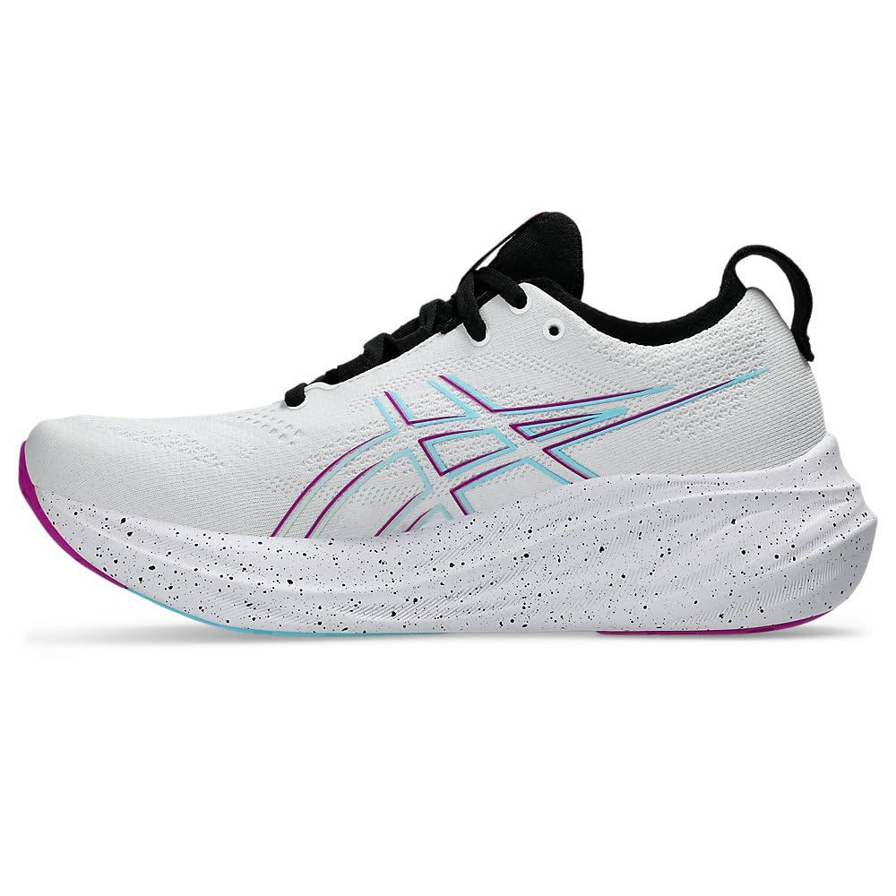  アシックス ストア ランニングシューズ GEL NIMBUS 26 レディース 24 0 E WHITE SEA cm トレイルランニングシューズ アウトドアシューズ
