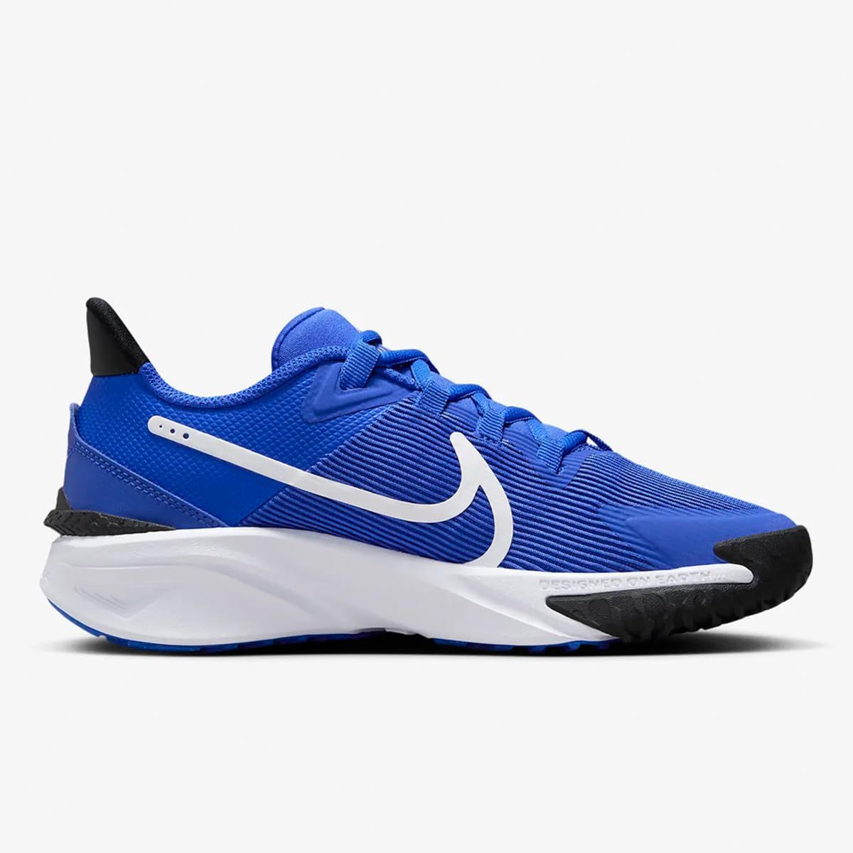  ナイキ スター ランナー 4 J STAR RUNNER ハイパーロイヤル ブラック ホワイト DX 7615-400 日本 24.5 cm モカシン 靴