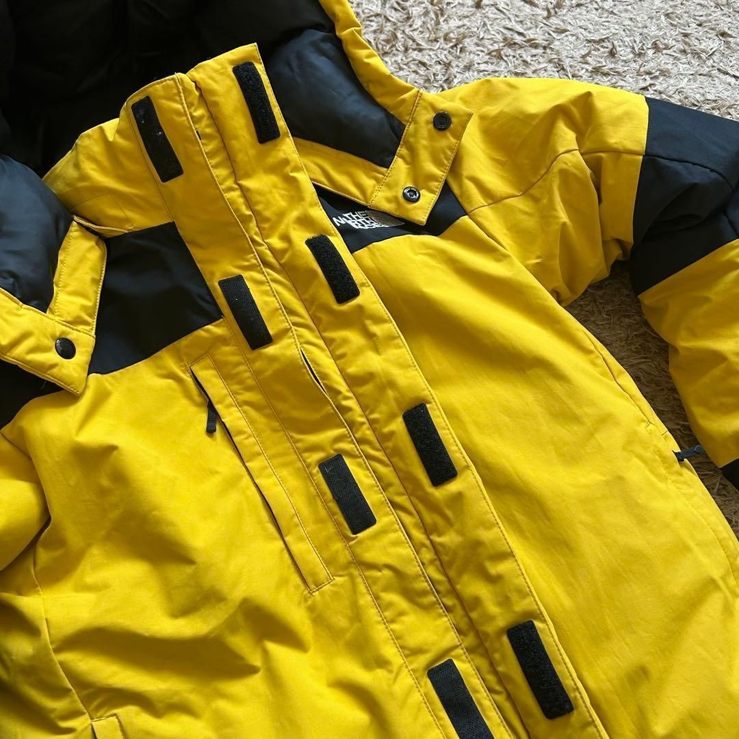  THE NORTH FACE Endurance Baltro 150 イエロー×ブラック 高保温 中綿ダウン 防寒 アウトドア Re Wear シェノン ダウンコート 中綿コート コート