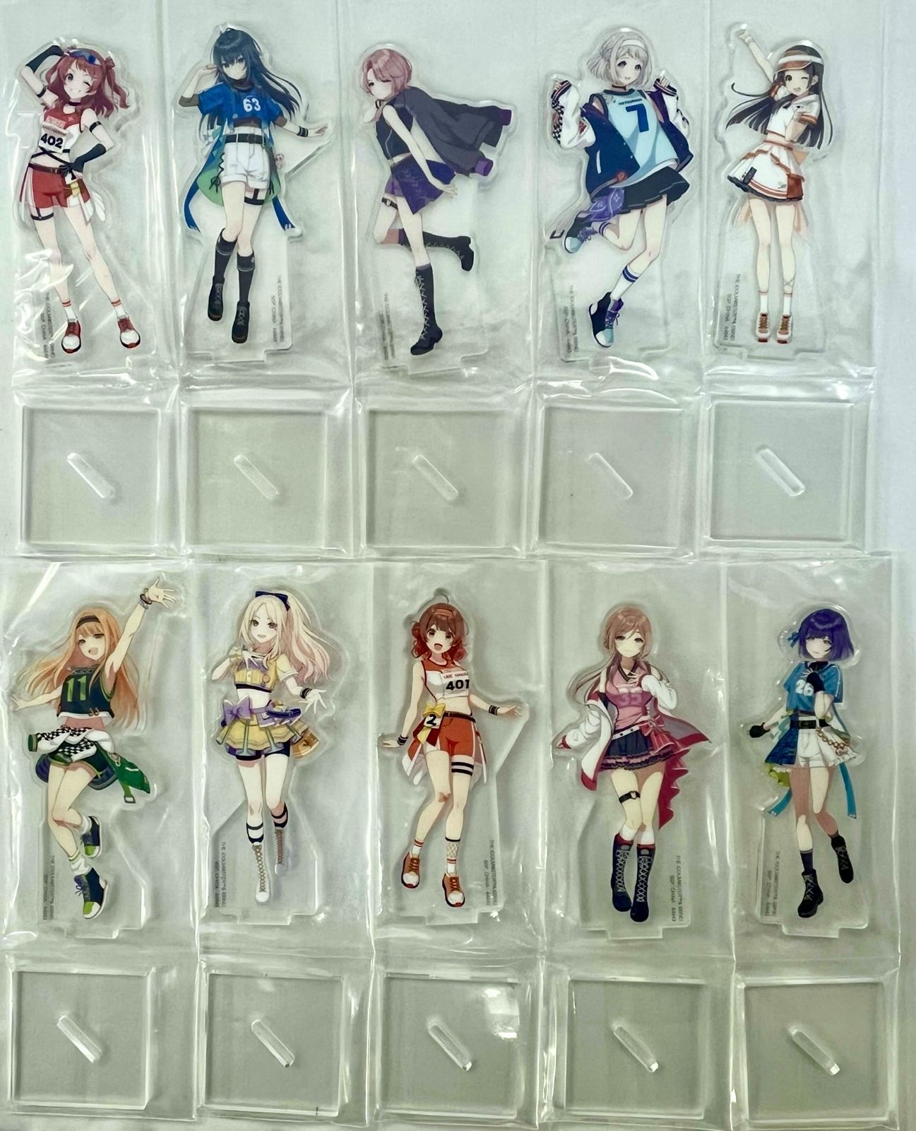 一番くじ 学園アイドルマスター Part 2 A B E F G H賞 45種セット