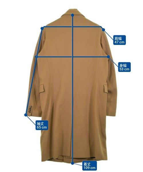 CHRISTIAN DADA クリスチャン　ダダ チェスターコート メンズ 【古着】【中古】 CHRISTIAN DADA チェスターコート メンズ 【古着】【中古】【送料無料