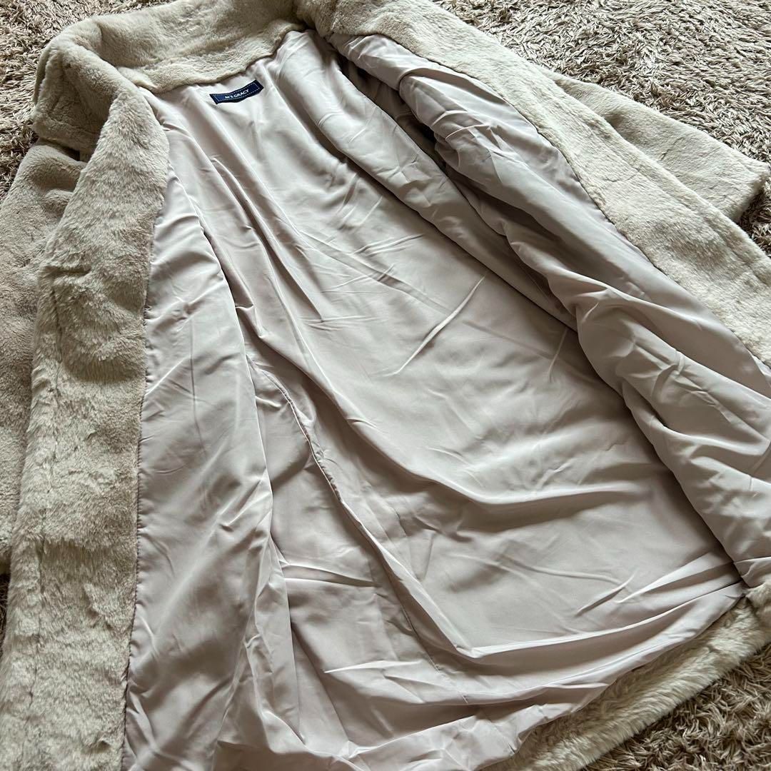 M'S GRACY エムズグレイシー フェイクファー テディベアコート