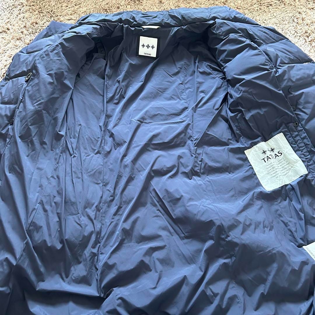 タトラス ダウン 美品　ネイビー TATRAS テレサ　TERESA TATRAS タトラス TERESA テレサ LTA15A4288 ベルト付き ロングダウン