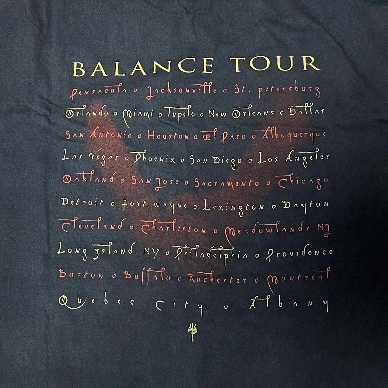 VAN HALEN / ヴァンヘイレン Tシャツ BALANCE ツアーTシャツ - メルカリ