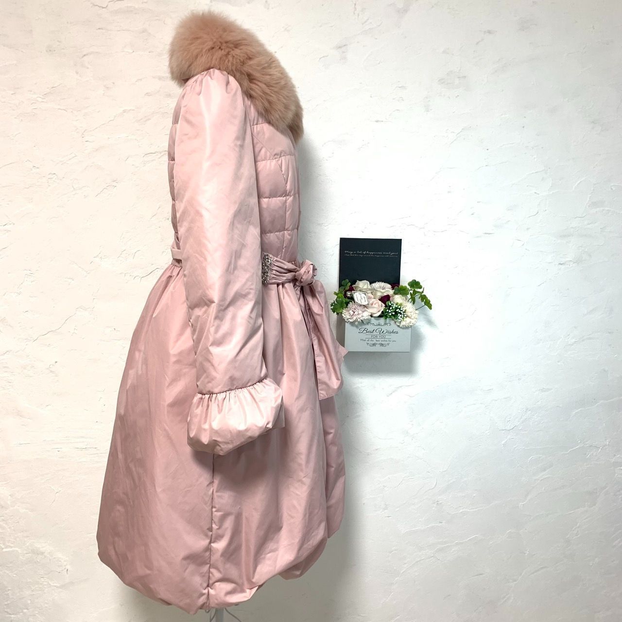 ☆美品☆ M's GRACY エムズグレイシー レディース ダウンコート ピンク