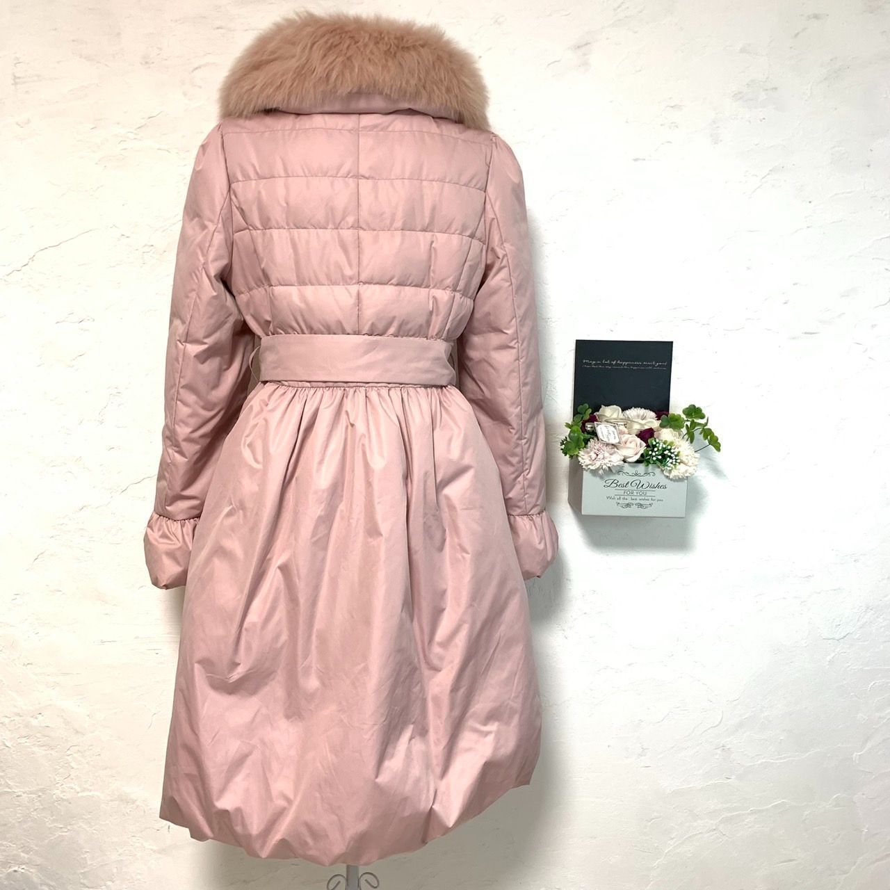 ☆美品☆ M's GRACY エムズグレイシー レディース ダウンコート ピンク