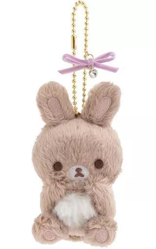 雑貨 ココアウサギ コリラックマとうさぎティータイムテーマ ぶらさげぬいぐるみ リラックマ