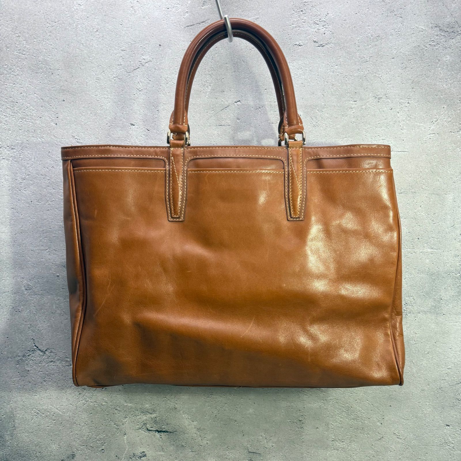 ✨aniary アニアリ ビジネスバッグ オールレザー ブラウン 39×30×14