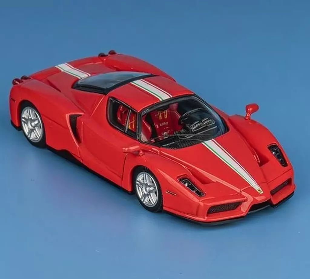 【超激得，新品】 【新品】ミニカー 1/64 Enzo Red Italian Flag [FY64068] その他