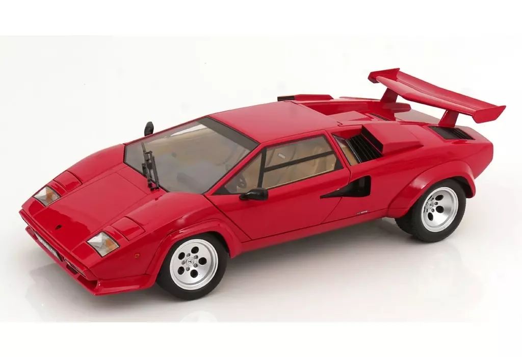ミニカー 1 12 Lamborghini Countach LP 5000 S QV 1985 レッド