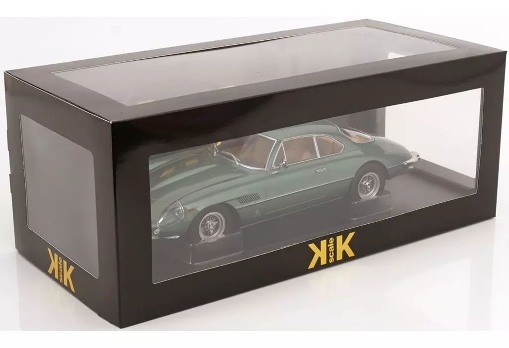 ミニカー 1 18 フェラーリ 400 スーパーアメリカ 1962 グリーンメタリック