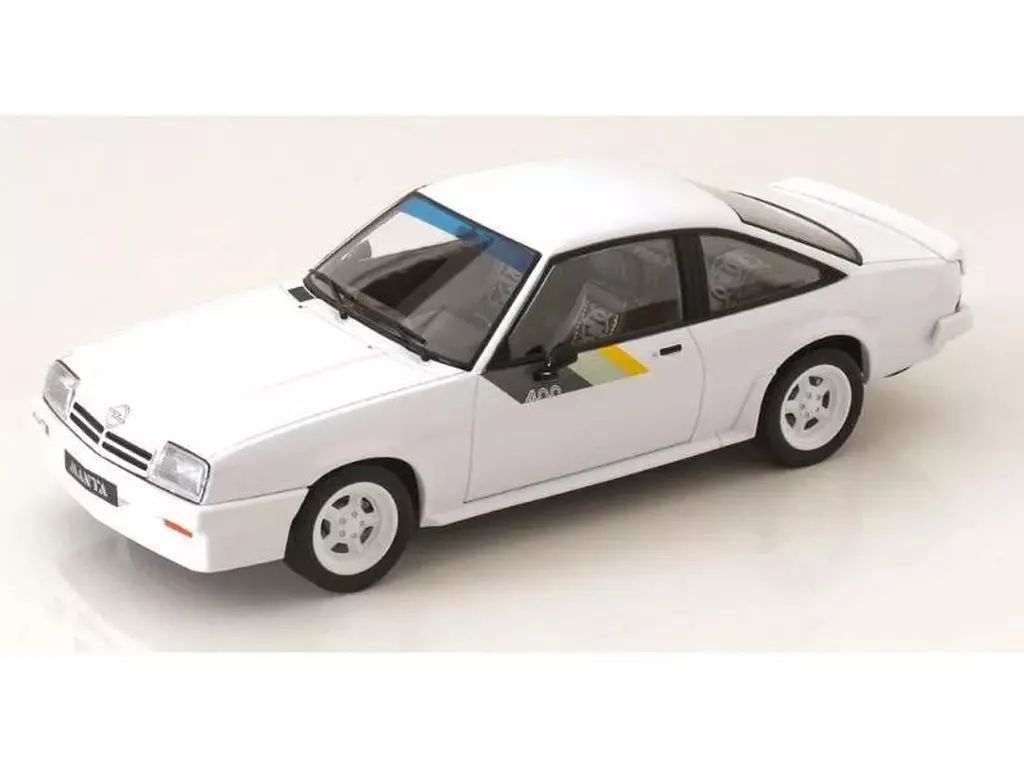 ミニカー 1 18 オペル Manta 400 1982 ホワイト 特注品 183302