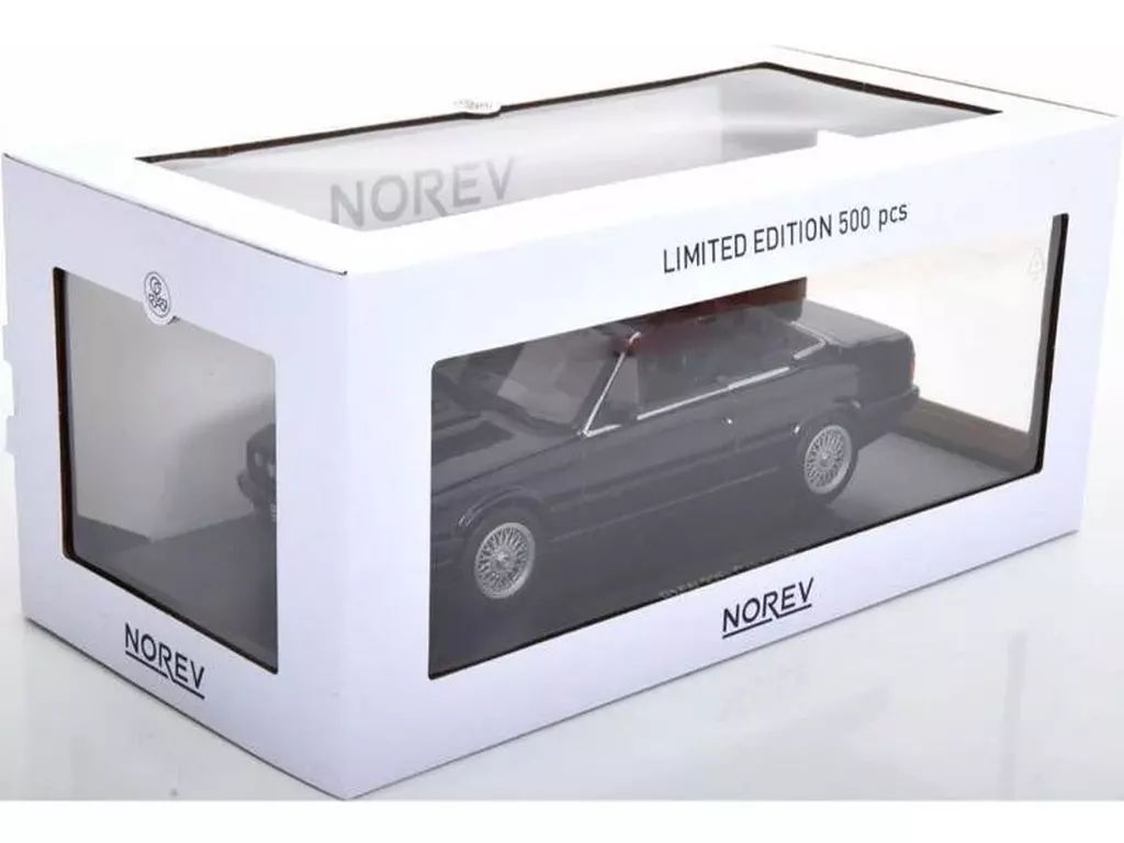 ミニカー 1 18 BMW 325 i E 30 Cabrio 1991 ダークブルーメタリック 特注品 183212