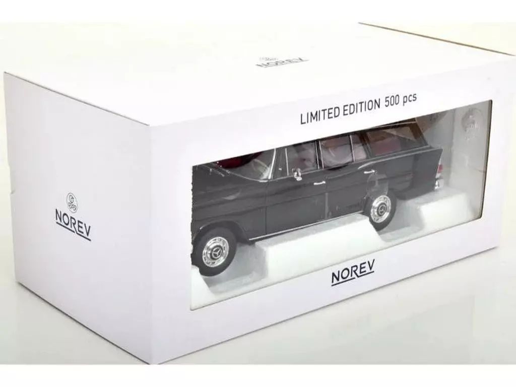 ミニカー 1 18 メルセデス 200 Universal W 110 1966 ブラック 特注品 183708