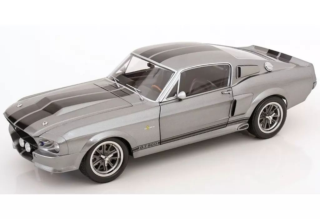 ミニカー 1 12 フォード マスタング Shelby GT 500 Eleanor 1967 グレーメタリック×ブラック