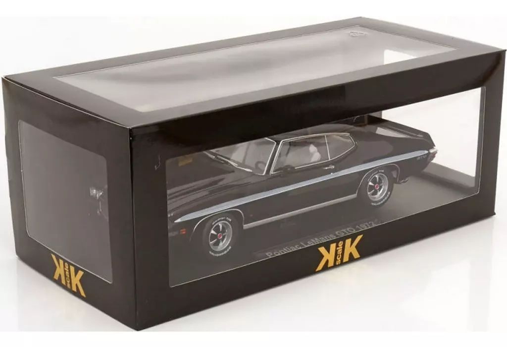 ミニカー 1 18 Pontiac LeMans GTO 1972 ブラック