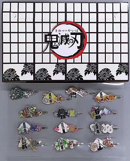 非金属 集合 ヘアピン13種セット 鬼滅の刃 ユニバーサル スタジオ ジャパン2021