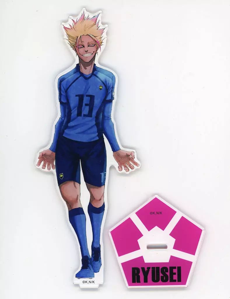 アクリルスタンド アクリルパネル 士道龍聖 BIGアクリルスタンド まるくじ ブルーロック 超大吉-9