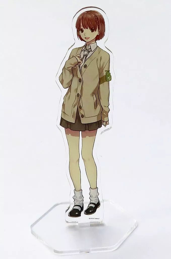 アクリルスタンド アクリルパネル 藤枝ネリ 石ころ 等身アクリルフィギュア PC版 絶対階級学園 のファンディスクを目指すプロジェクト クラウドファンディング返礼品