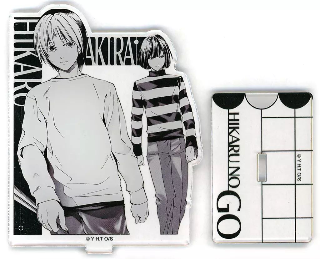 アクリルスタンド アクリルパネル 進藤ヒカル＆塔矢アキラ トレーディングアクリルスタンド ヒカルの碁 原画展×展くじ C-7賞