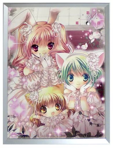 置き時計 壁掛け時計 D U P A 3パネル時計 デ ジ キャラット アニバーサリーD Pセット ブロッコリーオフィシャルストア