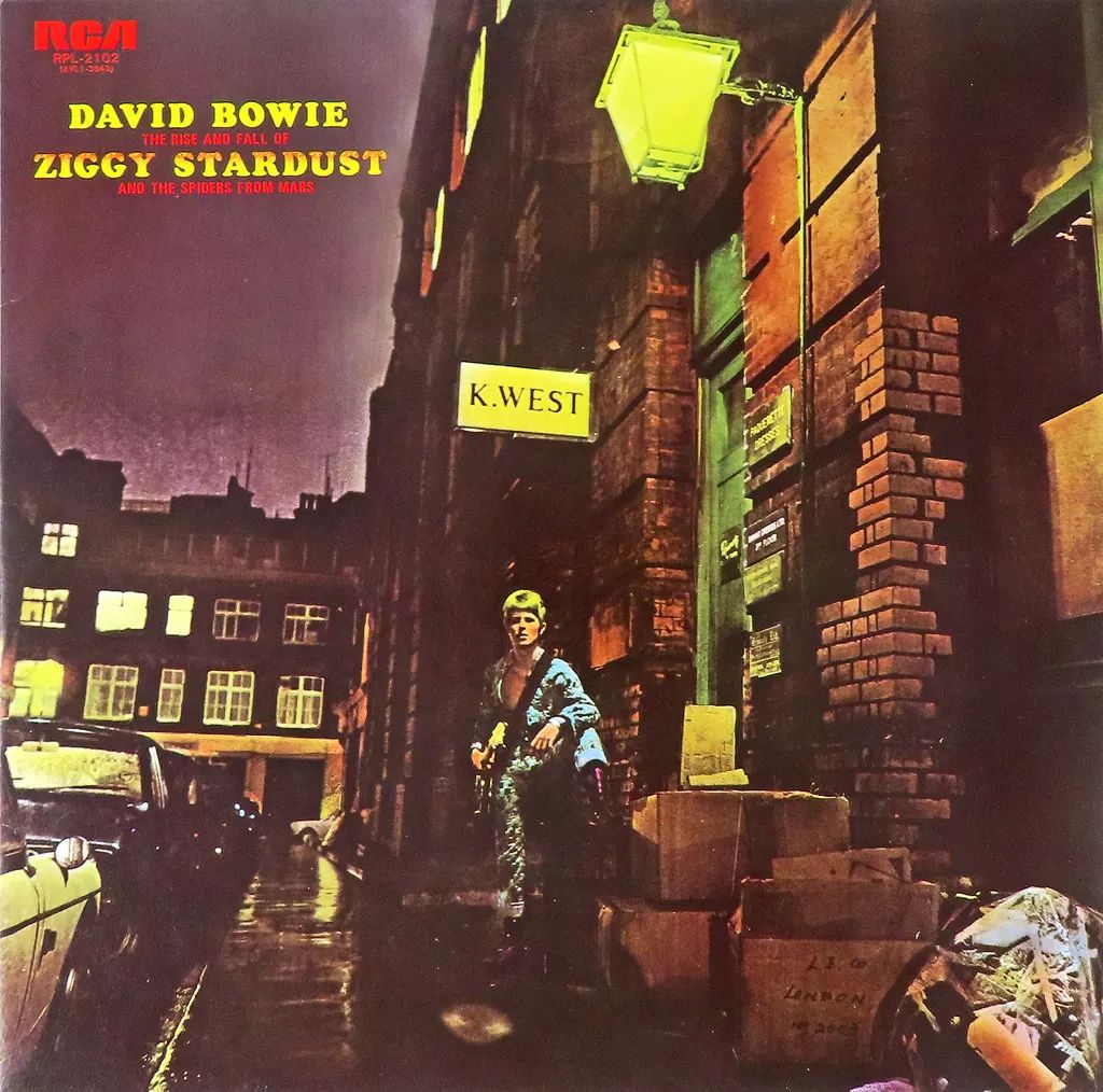 デビッド・ボウイー /ジギースターダスト RCA RPL-2102 中古LP「ZIGGY
