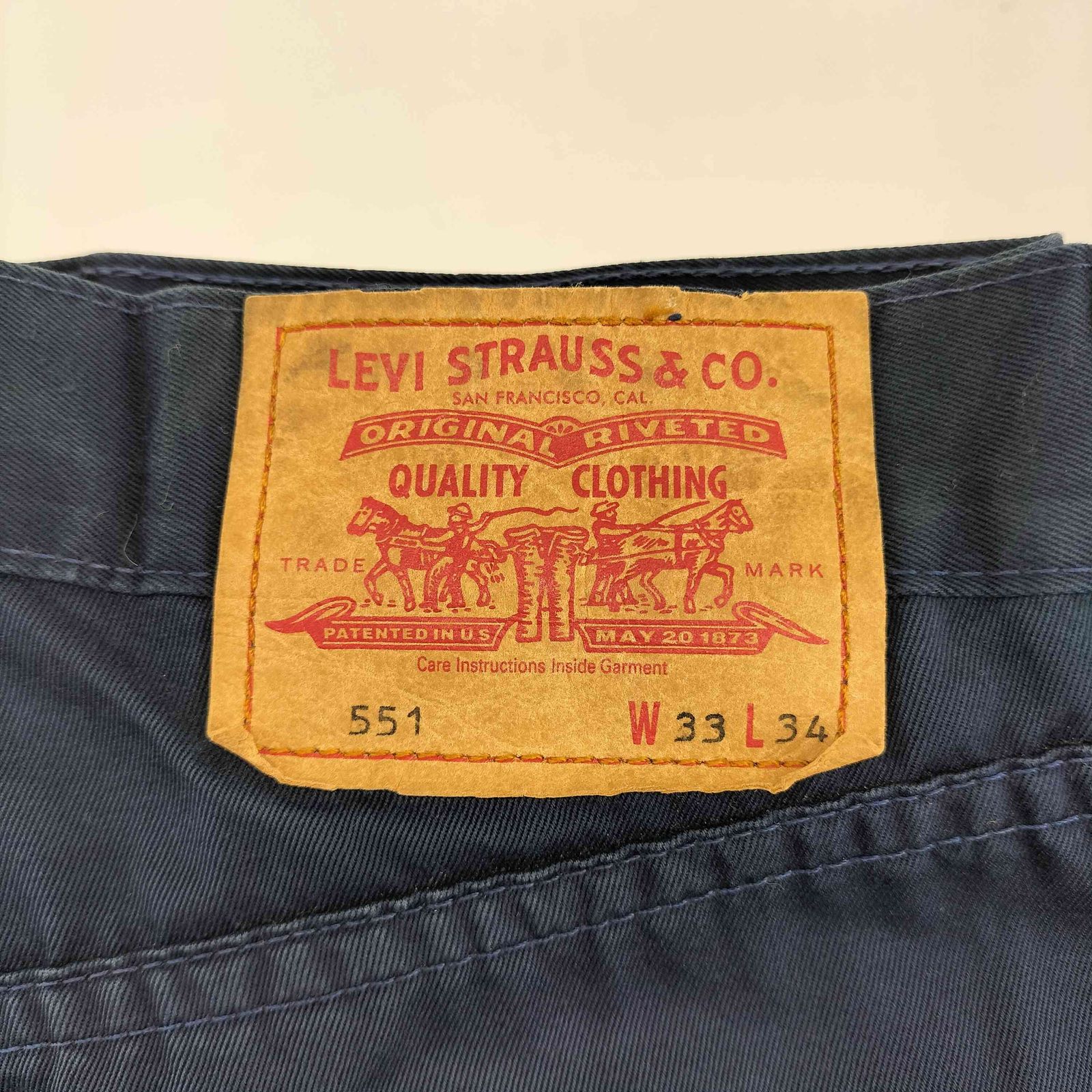 リーバイス Levis 00S 551 ボタン裏T27 ボタンフライ チノパンツ 