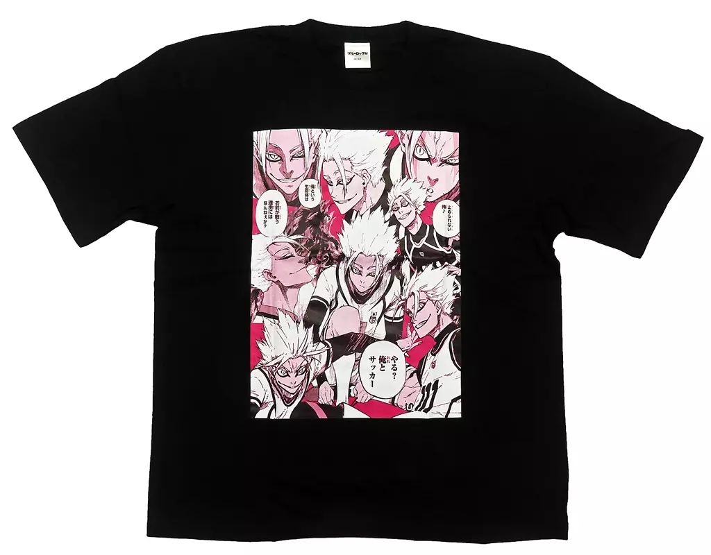 【ラスト1点】ブルーロック展　Tシャツ　士道龍聖　未開封 中古】Tシャツ 士道龍聖 Tシャツ ブラック フリーサイズ 「ブルー