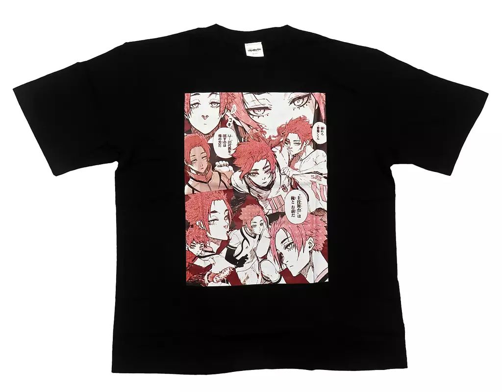 中古】Tシャツ 糸師冴 Tシャツ ブラック フリーサイズ 「ブルーロック