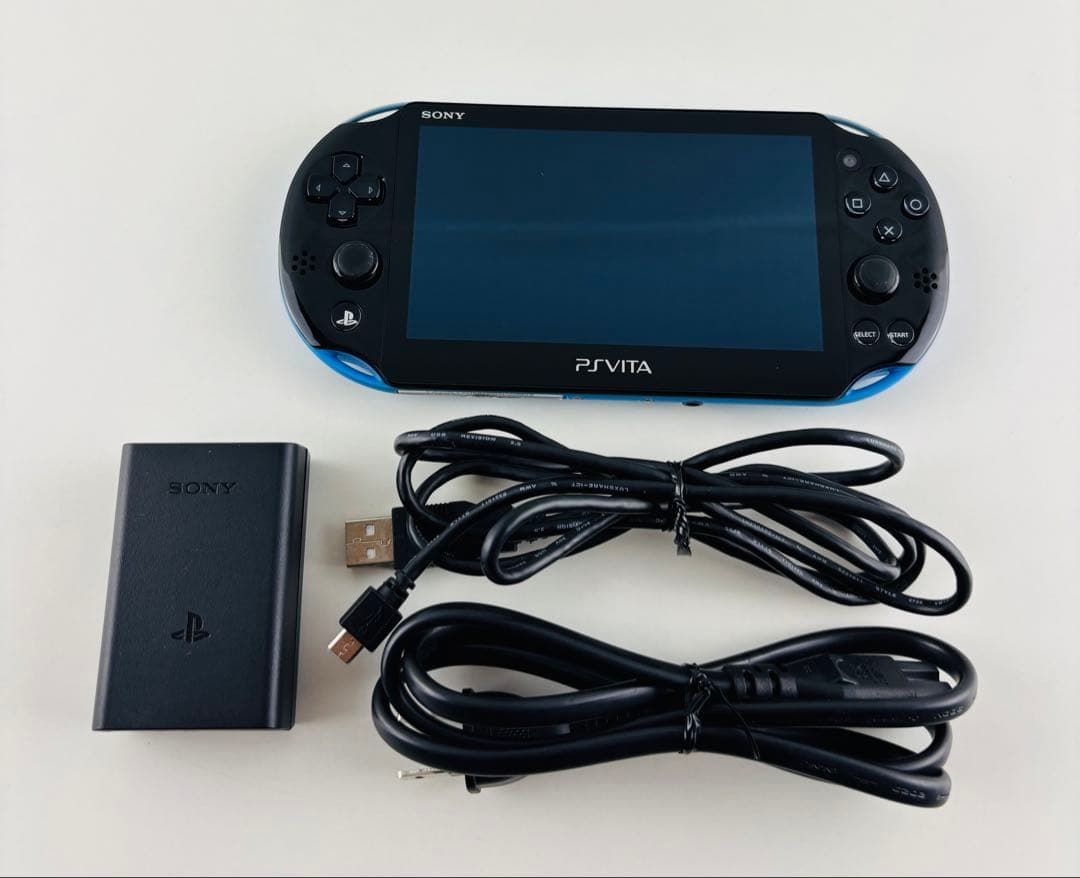 PSVITA PCH 2000 ブラック ブルー 本体 プレステ ヴィータ