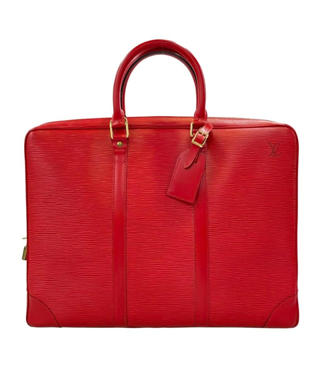 ルイ ヴィトン ブリーフケース ビジネスバッグ ポルトドキュマン ヴォワヤージュ エピ M 54477 レディース メンズ LOUIS VUITTON