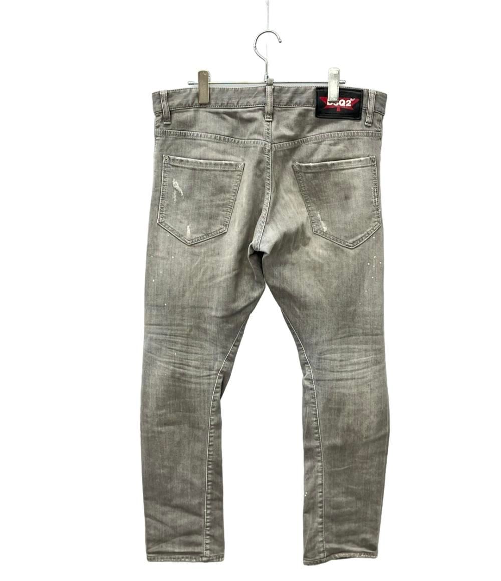 田*所様 DSQUARED2 50 ダメージ加工デニムパンツ ディースクエアード ダメージ加工 デニムパンツ メンズ SIZE 50 (L