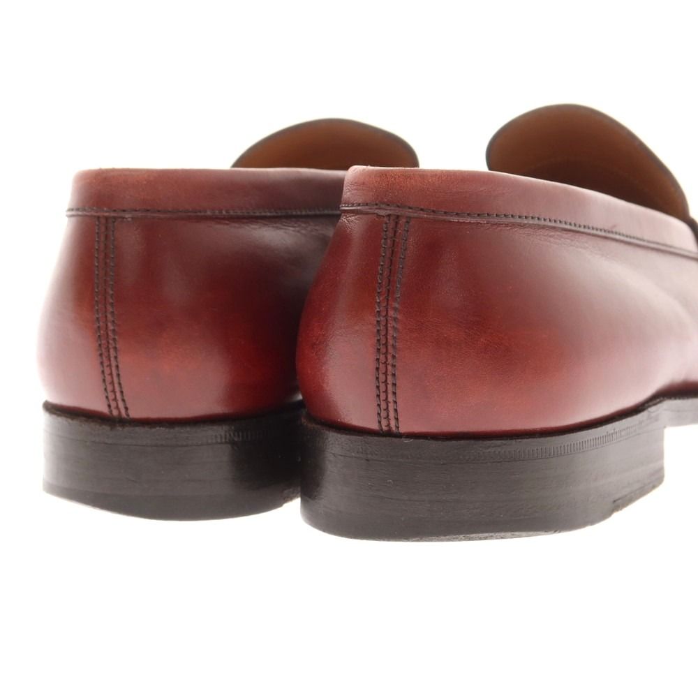  ジェイエムウエストン J M WESTON 180 シグネチャーローファー バーガンディ サイズ6 E メンズ デッキシューズ 靴
