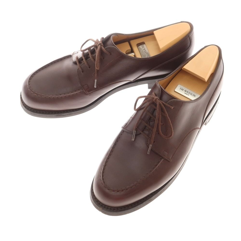 ジェイエムウエストン J.M WESTON 641 GOLF ドレスシューズ ダークブラウン サイズ9 1 2 E メンズ