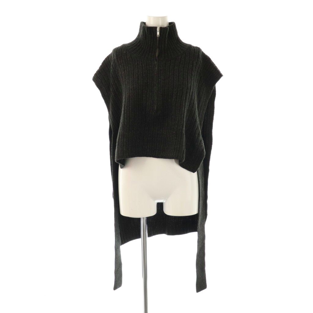 エトレトウキョウ ETRE TOKYO ハーフジップタートルニットベスト F