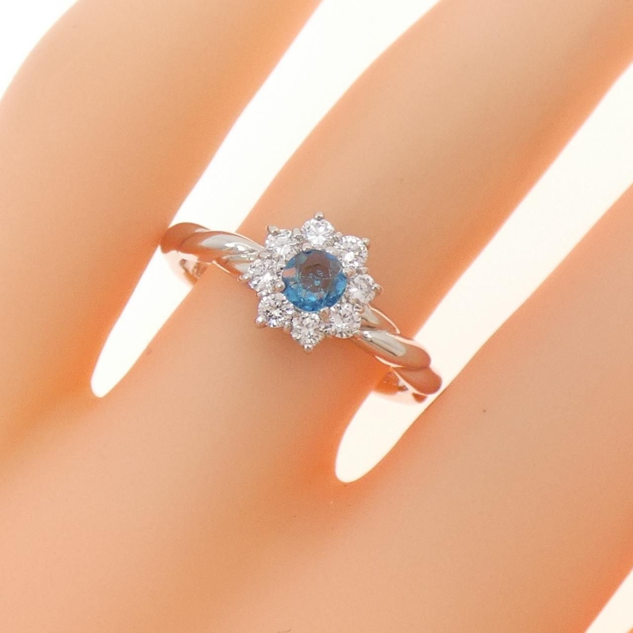 PT900 パライバトルマリン リング 0.127CT - メルカリ