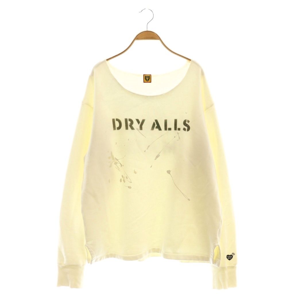 【中古】ヒューマンメイド HUMAN MADE PAST MADEシリーズ DRY ALLS リメイクスウェット トレーナー XL ホワイト ヒューマンメイド HUMAN MADE PAST MADEシリーズ DRY ALLS リメイク