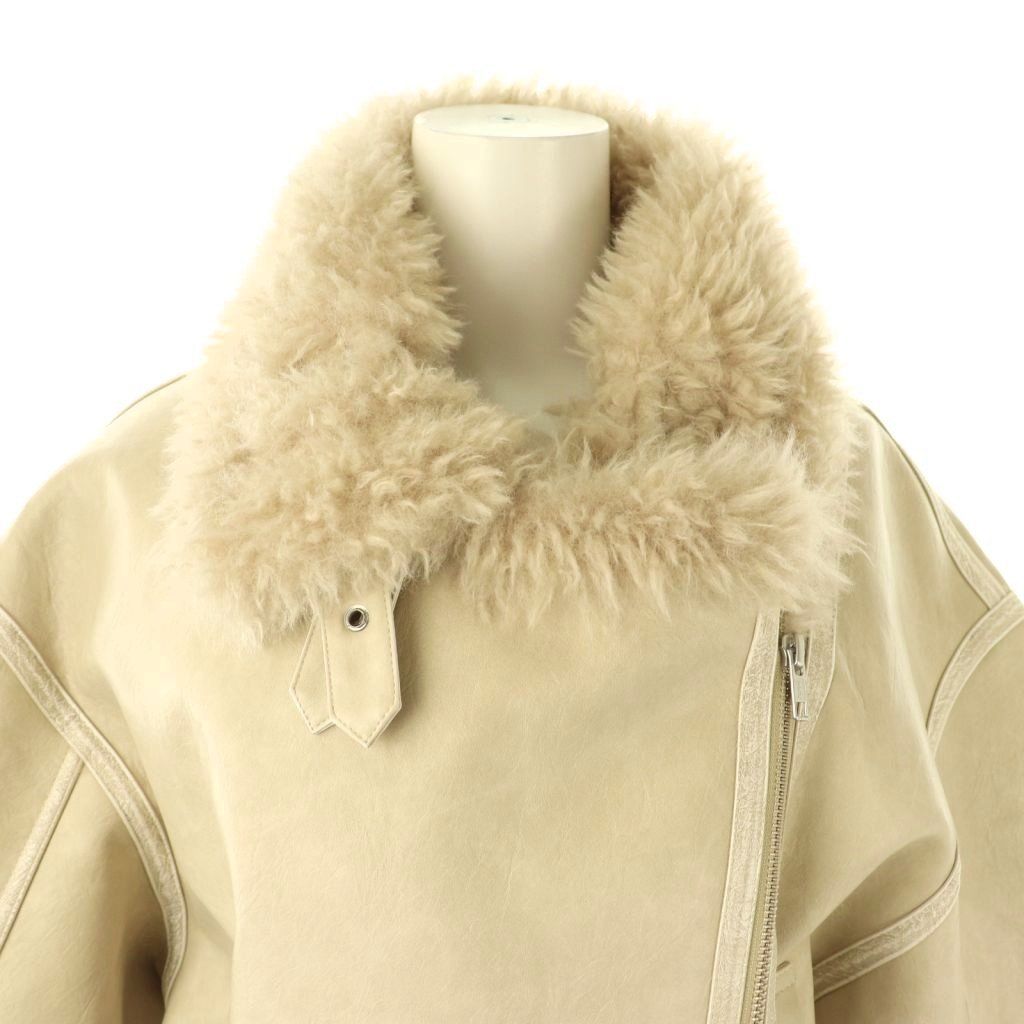 ムルーア MURUA 24AW ヴィンテージライクショートフェイクムートン