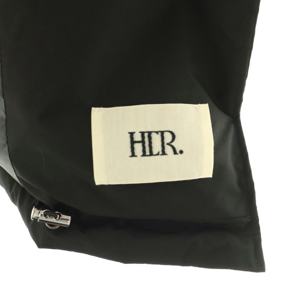 ハーHER. 中綿ベスト 前開き アウター ショップ F 黒 /NR □OS