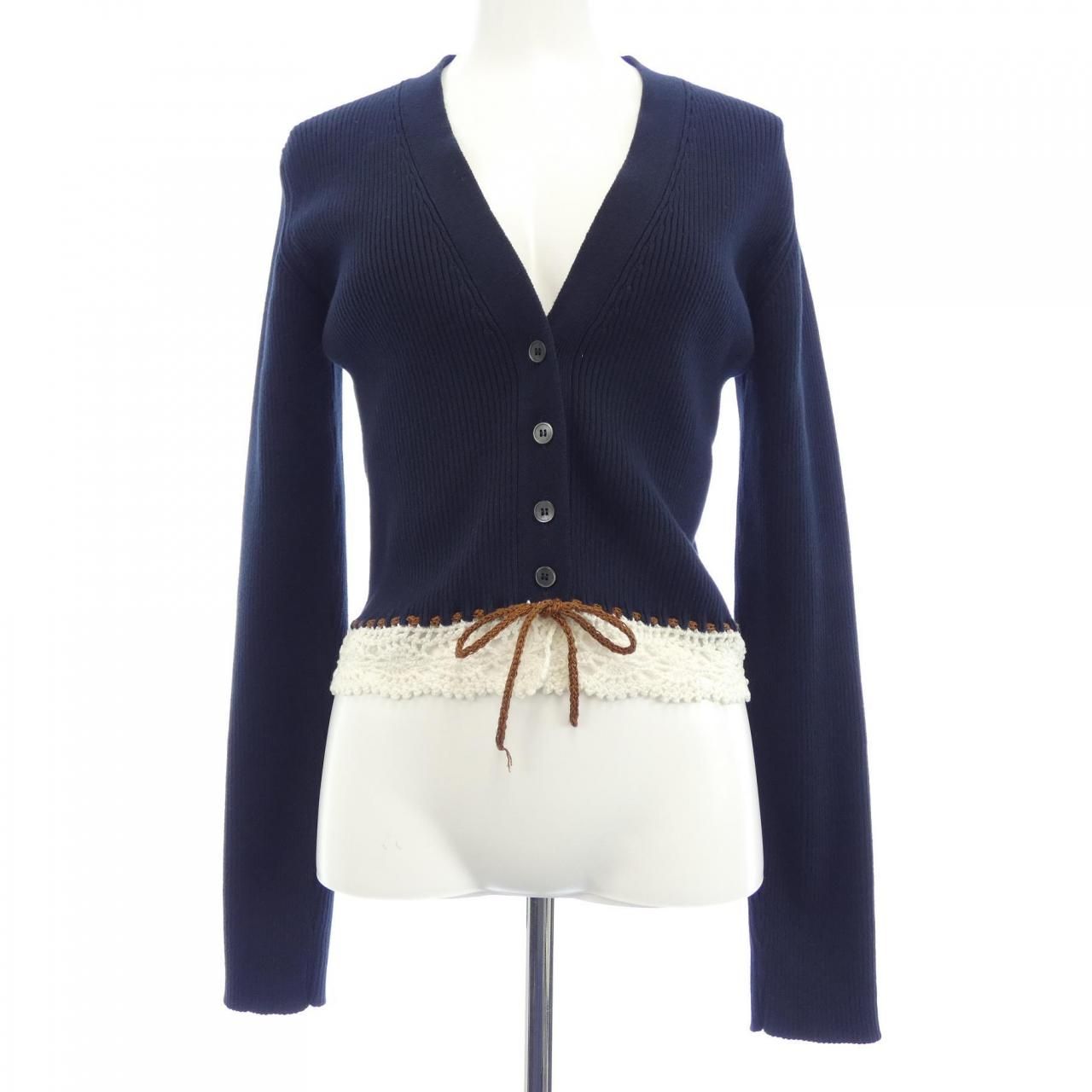 ミュウミュウ MIU MMF 182 1 V 8 L カーディガン