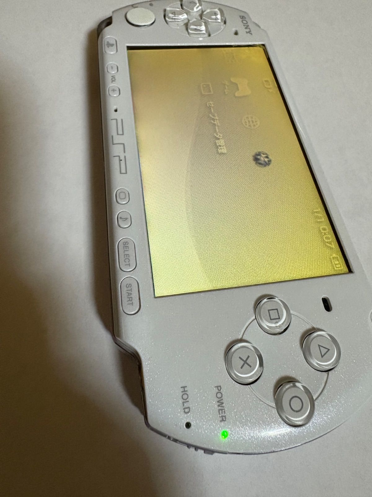 psp-3000 画面傷あり 注文 動作品 完全動作品】PSP-3000(画面保護