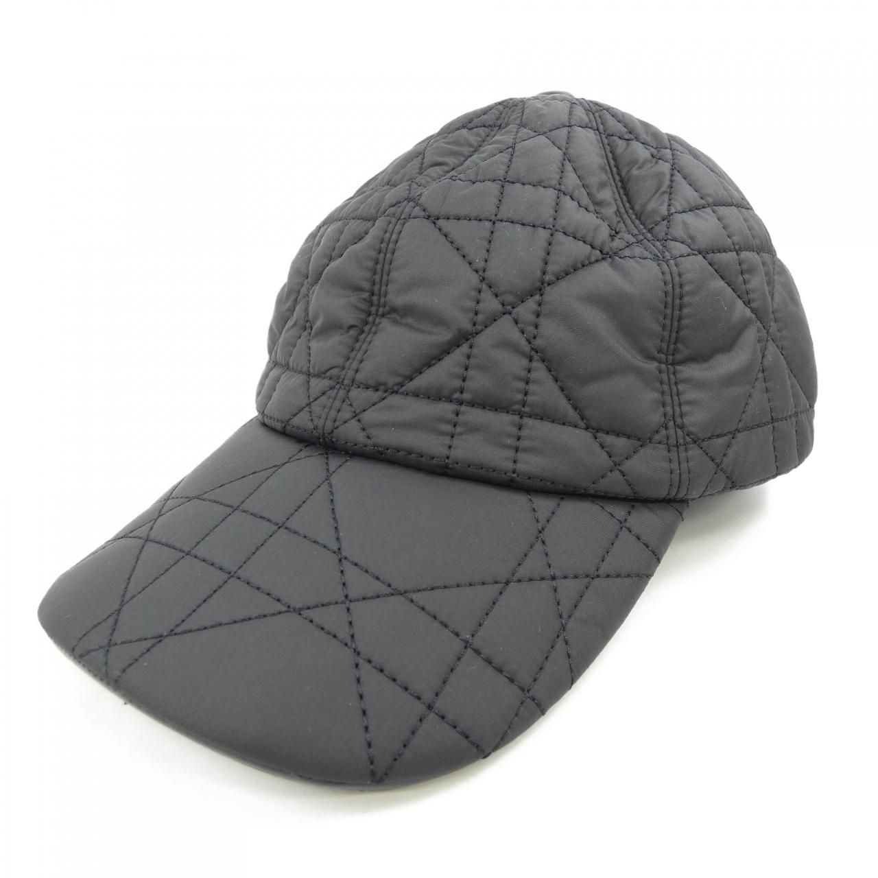 クリスチャンディオール DIOR D PLAYER カナージュキルティング キャップ